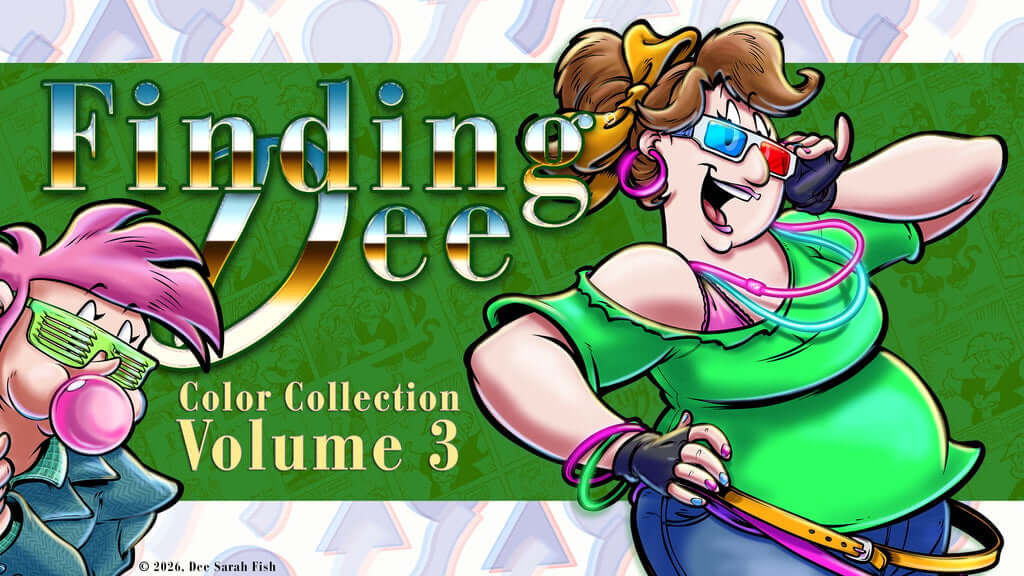 Cover art for 'Finding Yee: Color Collection Volume 3' featuring colorful illustrations and bold typography.slider_item_tdgf6G