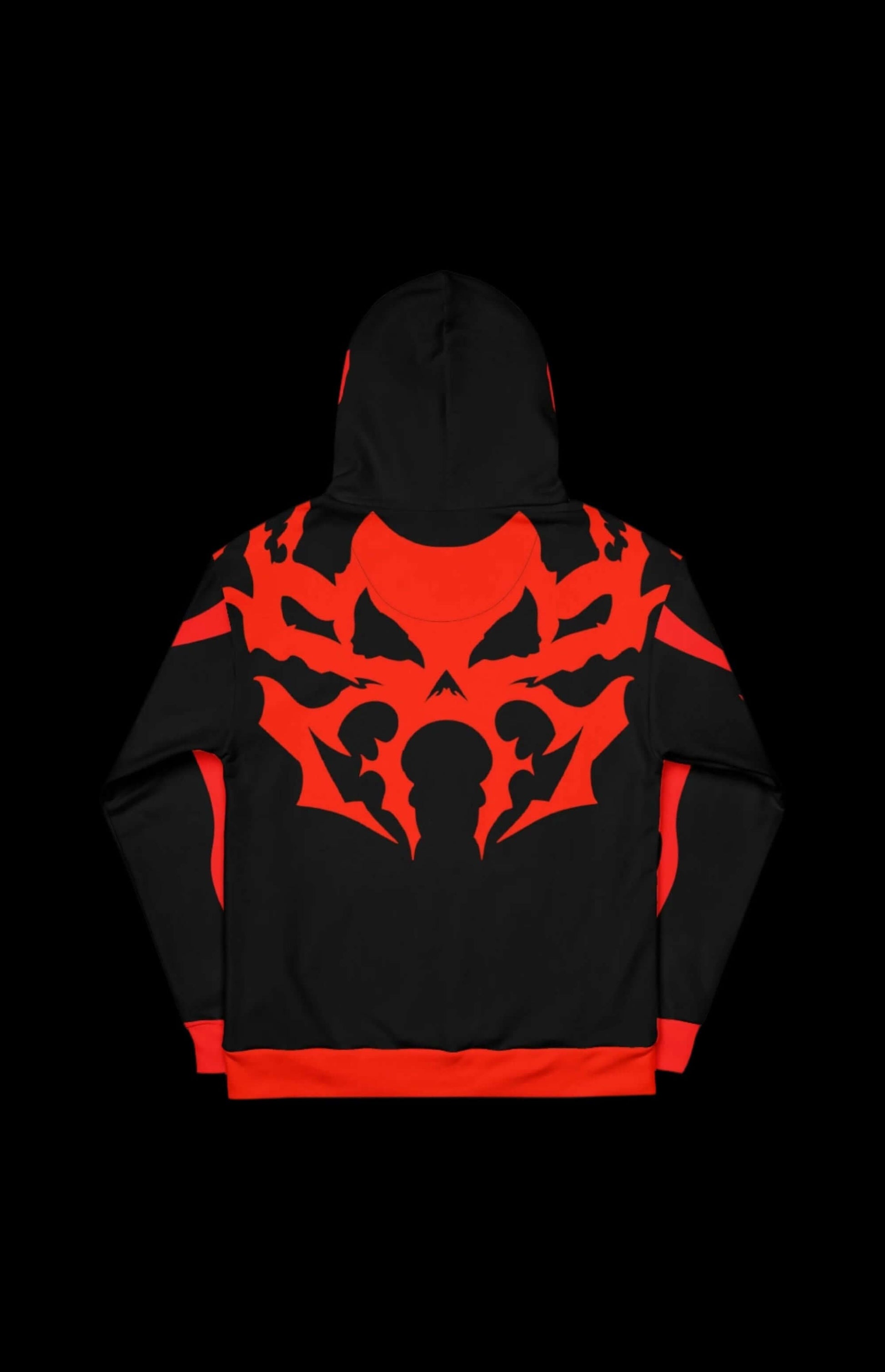 1999 Pullover Hoodie from Laguna Studios featuring striking black and red design, perfect for sci-fi and retro-future fans.