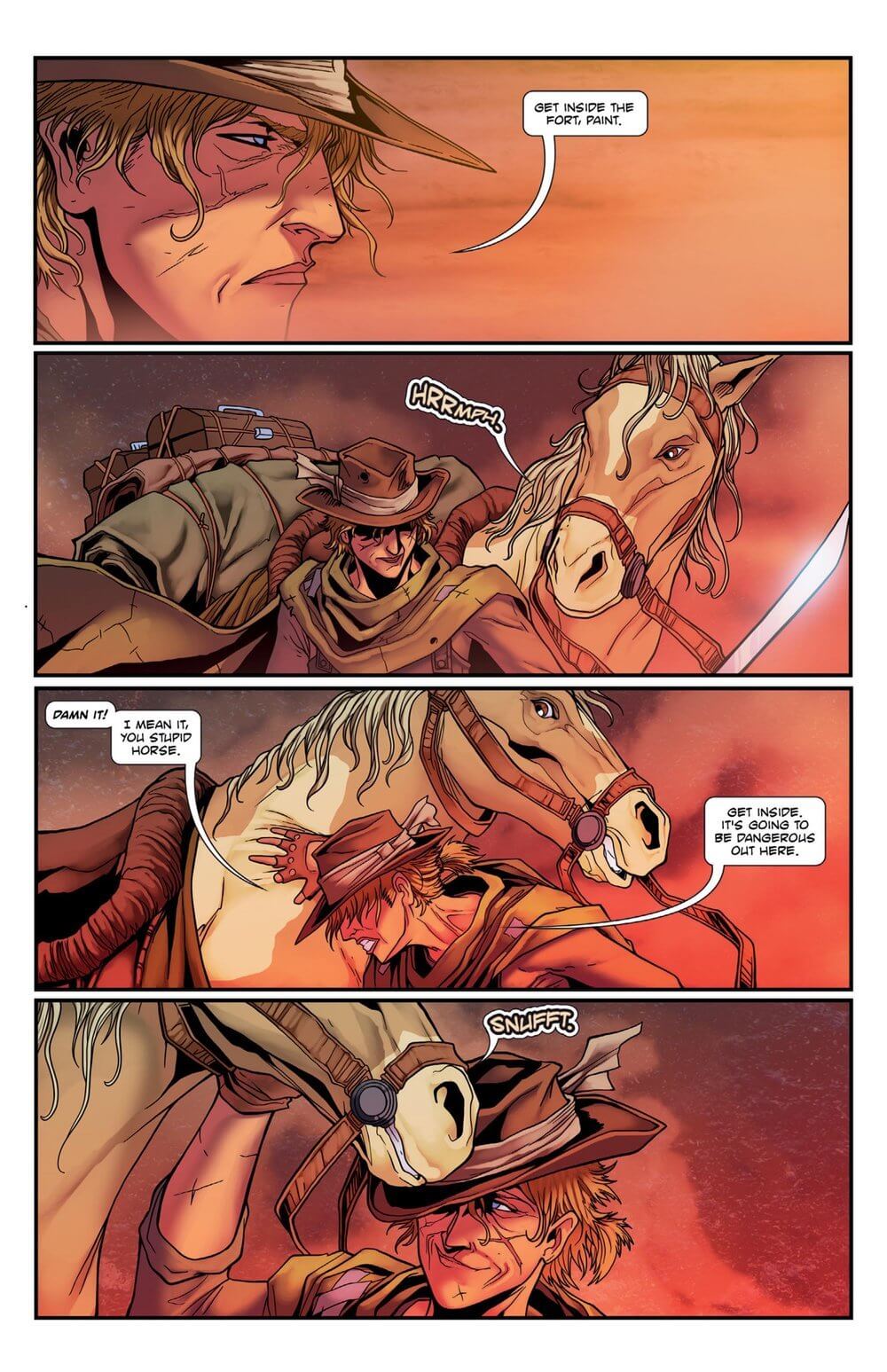 Dr. Jenny Hanover meets challenges in the wild west, training militia as tension brews in Turtle Island.