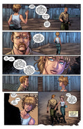 Comic page from The Surgeon Chapter 4, featuring Doctor Hanover and Master Rogers discussing strategy at Turtle Island.