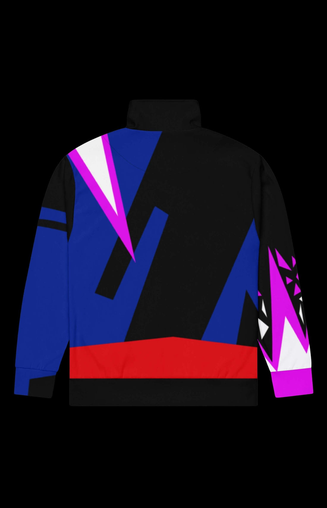 Colorful Psychic Ninja Track Jacket with butterfly designs and zip-up features for stylish comfort.