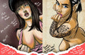 Artistic representations showcasing feminine curves and diversity in style, celebrating individual beauty and progression.