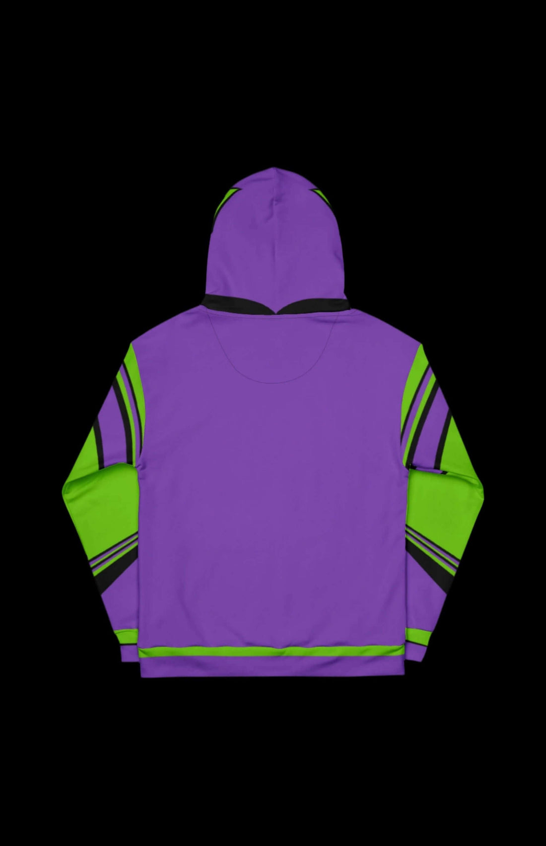 Vibrant Green Gremlin Pullover Hoodie featuring playful villain design and retro comic book flair.