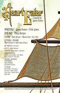 Hearteater Issue 2 cover featuring pirate adventure elements and credits for writers and artists.