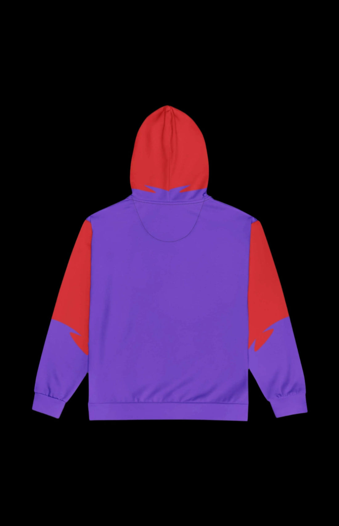Colorful Magnet Master zip-up hoodie in red and purple, featuring a cozy design perfect for everyday wear.